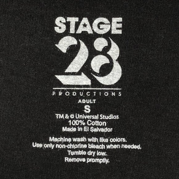 Stage 28 “TALENT” Women’s Black Short Sleeve 100 % Cotton Graphic Tee Size S - Picture 7 of 7